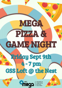 Welcome Back: Pizza + Board Game Night